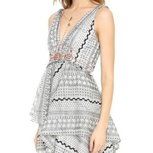 Free People Leia Embroidered Sequin Mini Dress